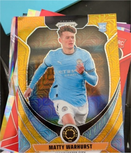 2025 Panini Prizm FIFA Club World Cup #140 Matty Warhurst — front