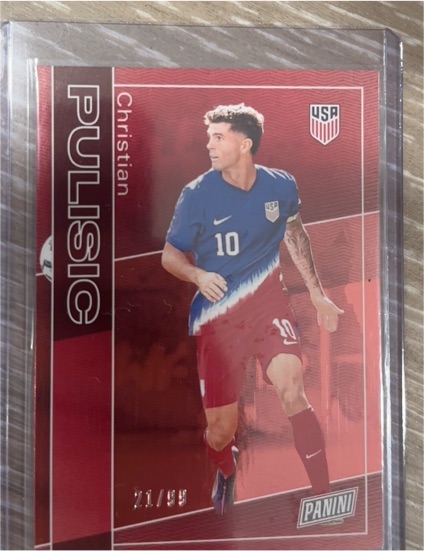 2025 Panini The National Silver Pack #44 Christian Pulisic — front
