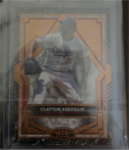 2025 Topps Tier One Clayton Kershaw — front