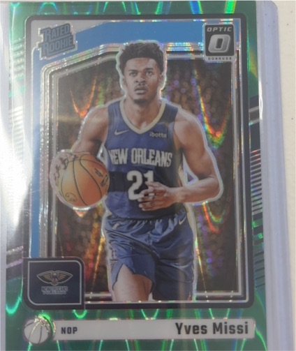2024-25 Donruss Optic #265 Yves Missi — front