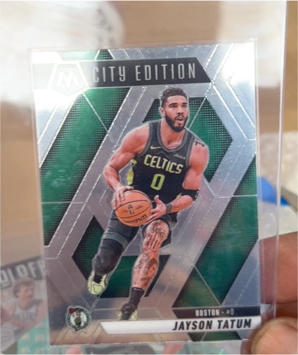 2024-25 Panini Mosaic City Edition Jayson Tatum — front
