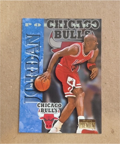 1996-97 SkyBox Premium #247 Michael Jordan Point Men Chicago Bulls — front