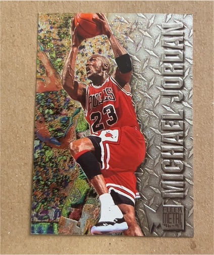 1996-97 Fleer Metal #11 Michael Jordan — front