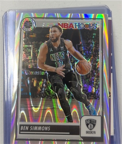 2023-24 Panini NBA Hoops Premium Stock #185 Ben Simmons — front