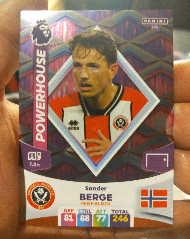 2024 Panini Adrenalyn XL #395 Sander Berge — front