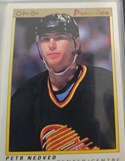 1990-91 O-Pee-Chee Premier #81 Petr Nedved — front