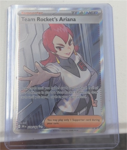 2023 Pokémon TCG SV10: Destined Rivals #224 Team Rocket's Ariana — front