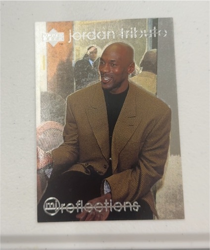 1998 Upper Deck Jordan Tribute #MJ87 Michael Jordan — front