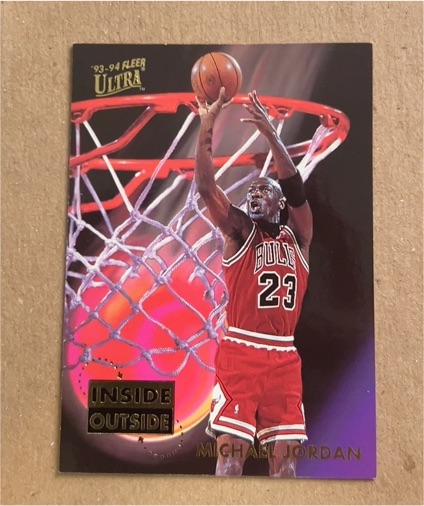 1993-94 Fleer Ultra Inside/Outside #4 Michael Jordan — front
