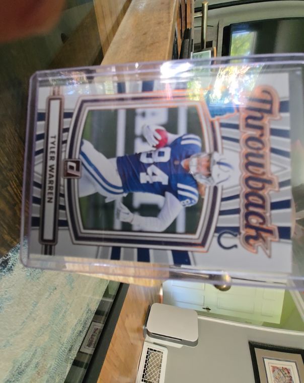 2025 Donruss Throwback Tyler Warren — front