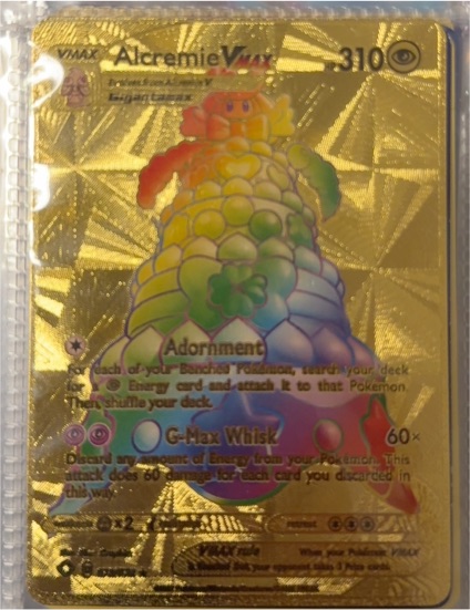 2021 Pokémon Shining Fates #073 Alcremie VMAX — front