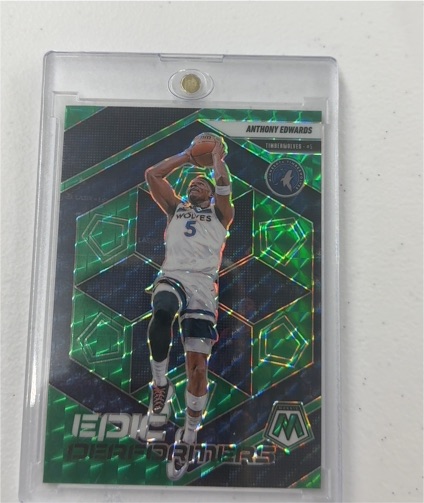 2023 Panini Mosaic Epic Performers #EP-5 Anthony Edwards — front