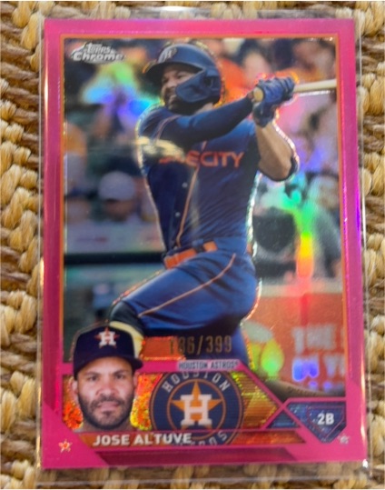2023 Topps Chrome #112 Jose Altuve — front