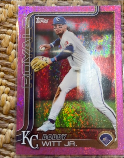 2025 Topps #100 Bobby Witt Jr. — front