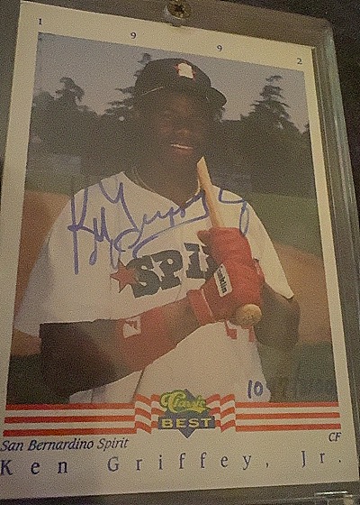 1992 Classic Best #10 Ken Griffey Jr. — front