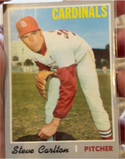1970 Topps #220 Steve Carlton — front