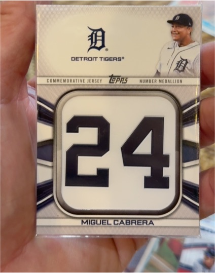 2022 Topps Series 1 #JNM-MC Miguel Cabrera — front