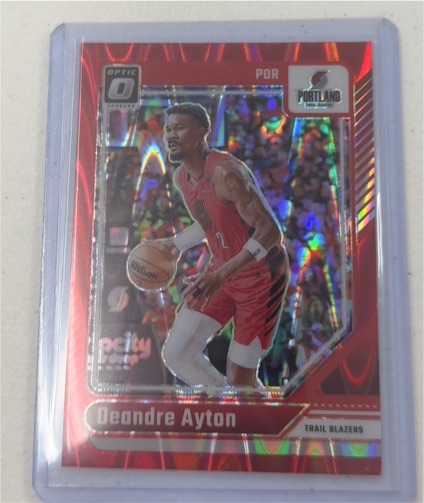 2024-25 Panini Donruss Optic #37 Deandre Ayton — front
