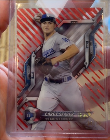 2018 Topps High Tek #HT-CSE Corey Seager — front