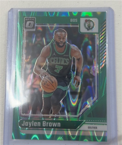 2024-25 Panini Donruss Optic #206 Jaylen Brown — front