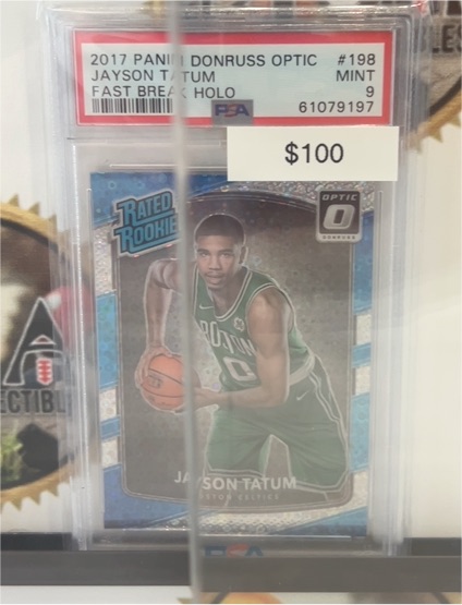 2017 Panini Donruss Optic #198 Jayson Tatum — front