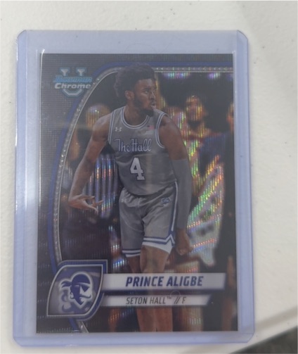 2024 Bowman Chrome University #82 Prince Aligbe — front