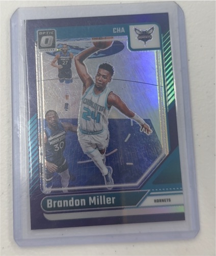 2024-25 Panini Donruss Optic #16 Brandon Miller — front