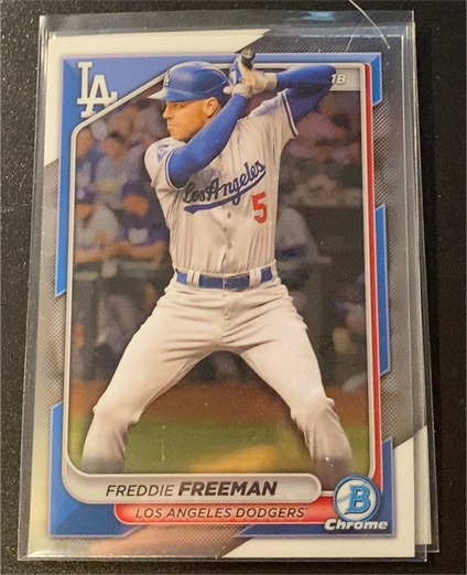 2024 Bowman Chrome #74 Freddie Freeman — front