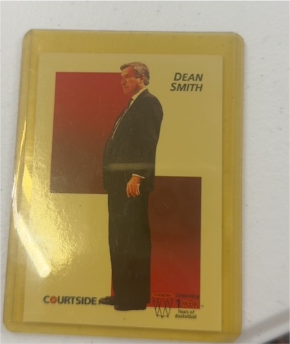1991 Courtside #22 Dean Smith Promo — front