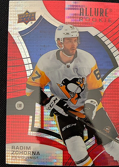 2021-22 Upper Deck Allure Rookie #121 Radim Zohorna — front