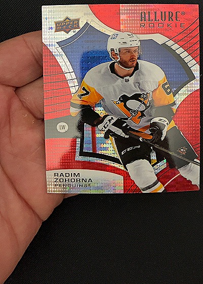 2021-22 Upper Deck Allure #121 Radim Zohorna — front