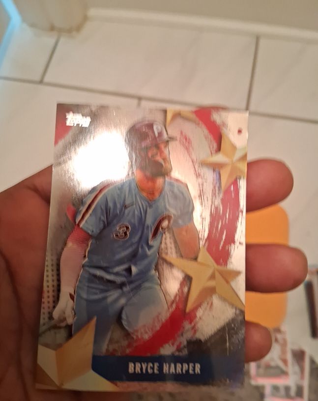 2025 Topps Series 1 - Stars of MLB #SMLB-3 Bryce Harper — front