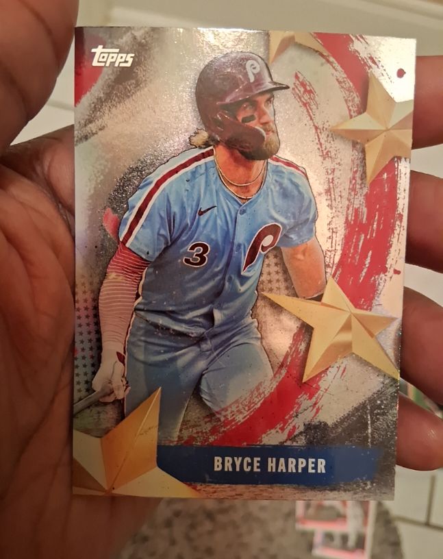 2025 Topps Series 1 Stars of the MLB #SMLB-3 Bryce Harper — front