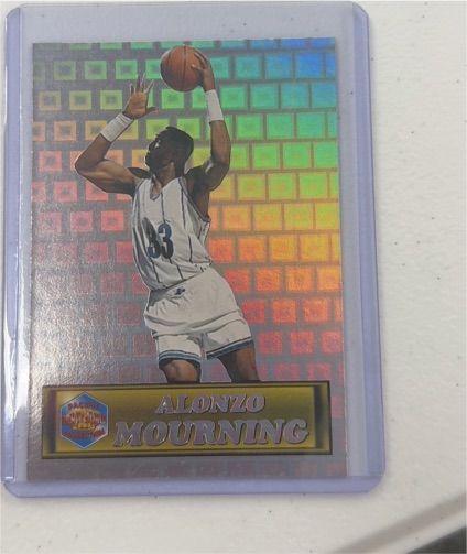 1994 Pacific Classic Games #40 Alonzo Mourning — front