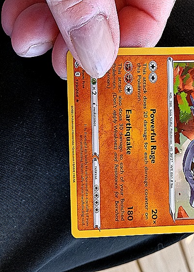 1999 Pokémon #6 Groudon — front