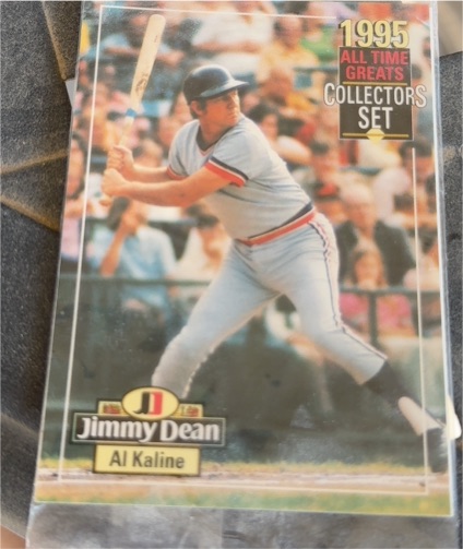 1995 Jimmy Dean All Time Greats Collectors Set #1 Al Kaline — front