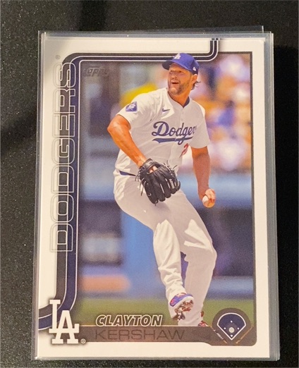 2025 Topps #146 Clayton Kershaw — front