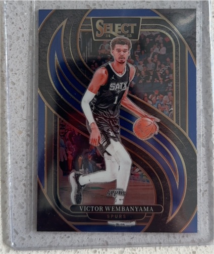 2024-25 Panini Select #102 Victor Wembanyama — front
