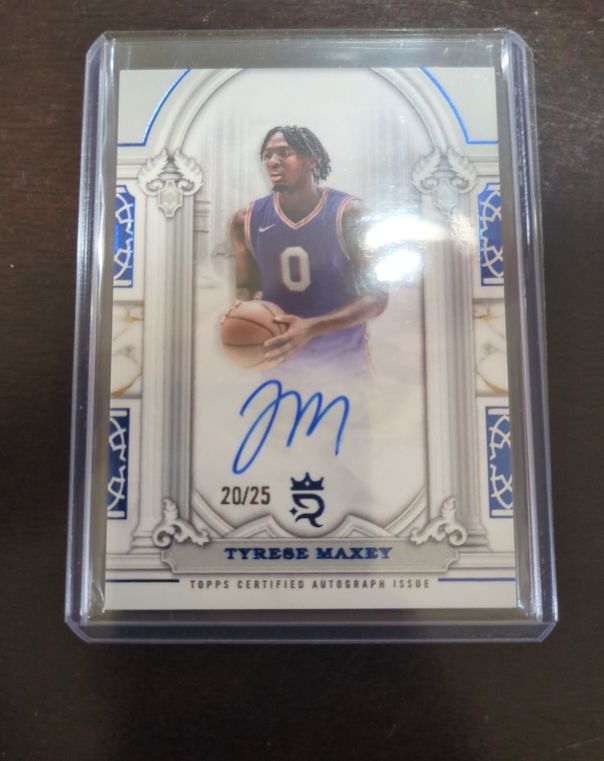 2023-24 Topps Royalty #PGS-TM Tyrese Maxey — front