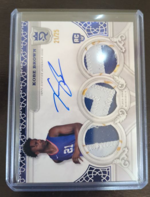 2023-24 Topps Royalty #21 Kobe Brown — front