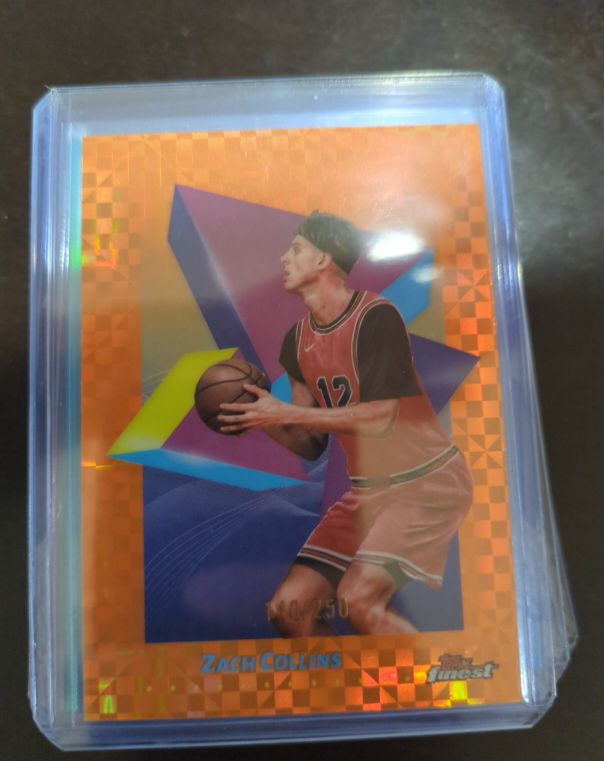 2024-25 Topps Finest #84 Zach Collins — front