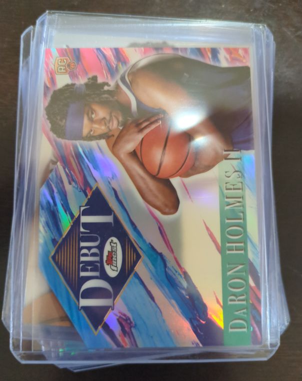 2024-25 Topps Finest #D-27 DaRon Holmes Debut — front