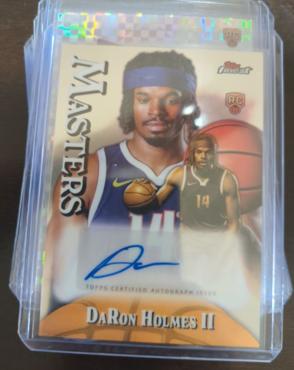2024-25 Topps Finest #MA-DHO DaRon Holmes II — front