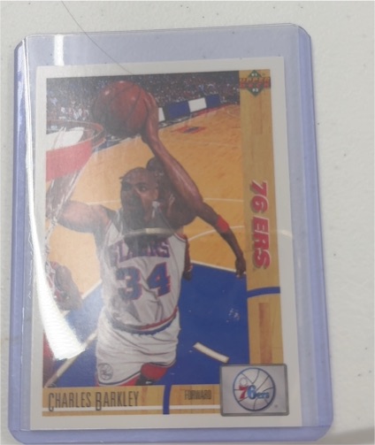 1991-92 Upper Deck #345 Charles Barkley — front