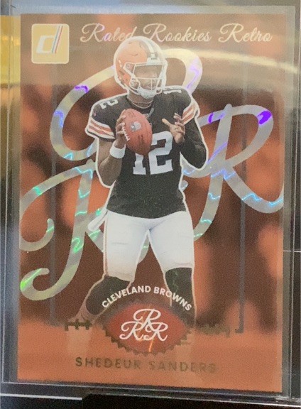 2025 Donruss Rated Rookies Retro #11 Shedeur Sanders — front