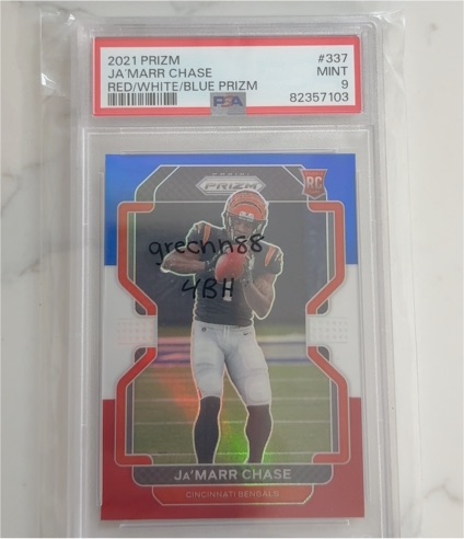 2021 Panini Prizm #337 Ja'Marr Chase — front