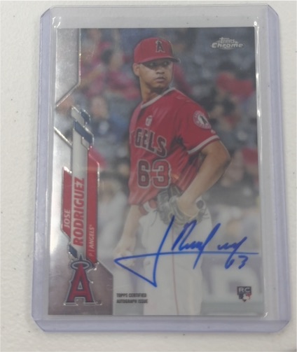 2020 Topps Chrome Rookie Autographs #RA-JRO Jose Rodriguez — front
