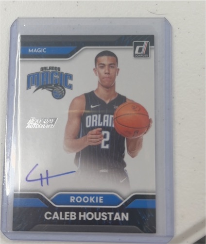 2021 Donruss #Caleb Houstan Rookie — front