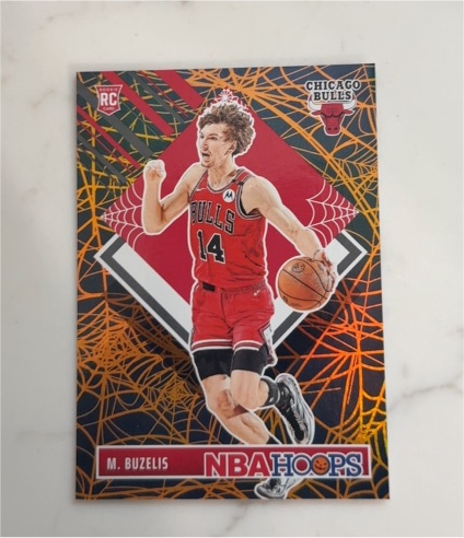 2024-25 Panini Haunted Hoops Tribute #299 Matas Buzelis — front