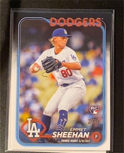 2024 Topps Update #US141 Emmet Sheehan — front
